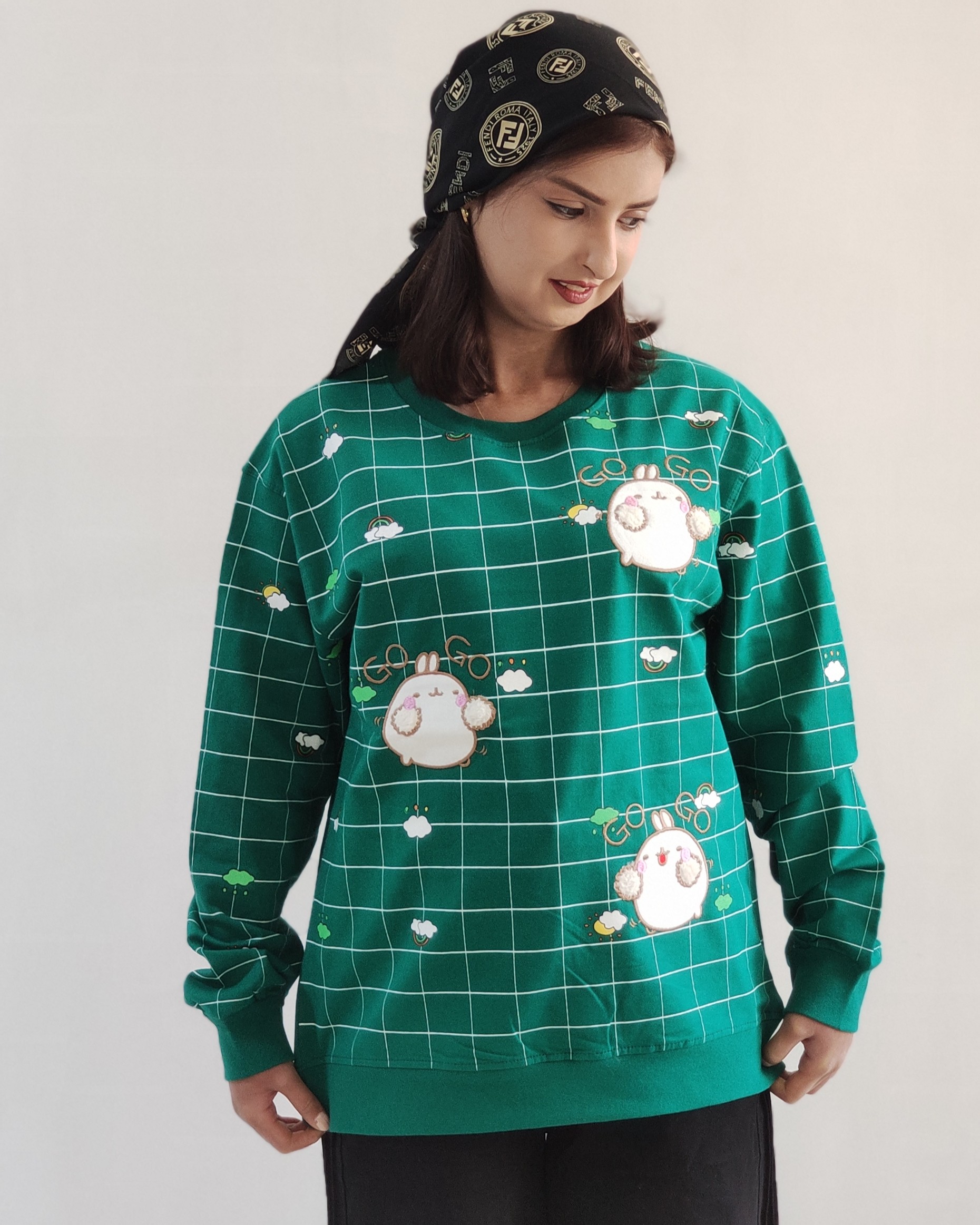 دورس عروسکی پنبه درجه یک سبز - پوشاک ماریا شاپ